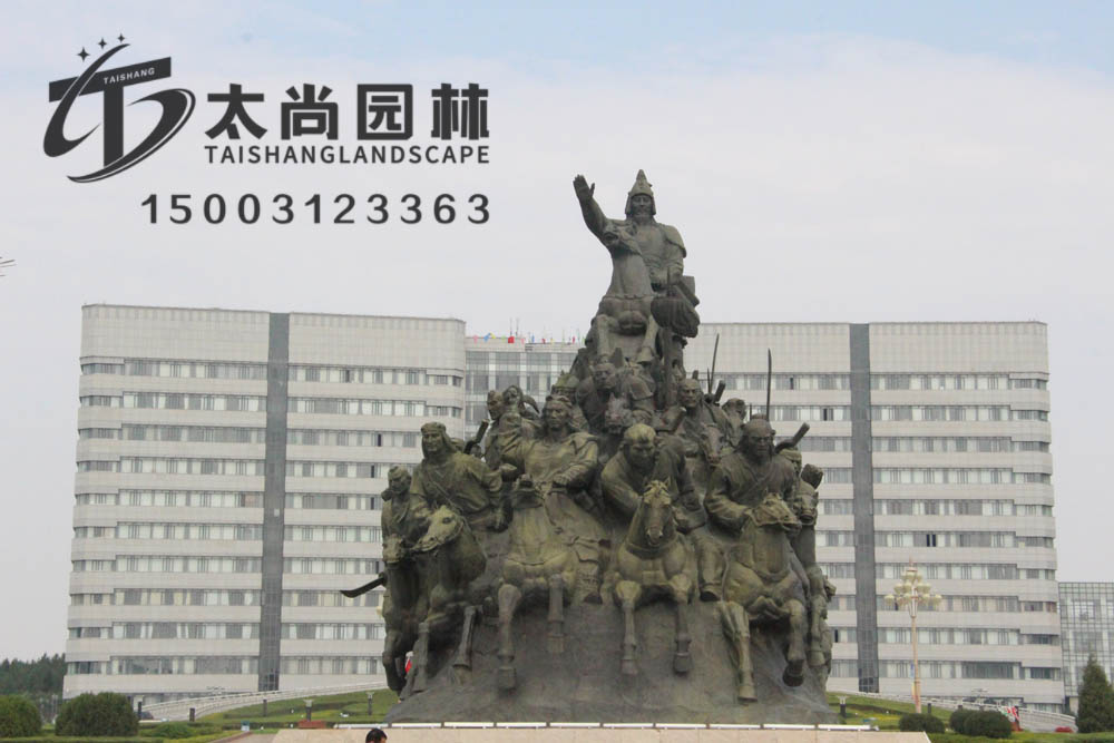 铸铜雕塑，，，，鸿运国际园林